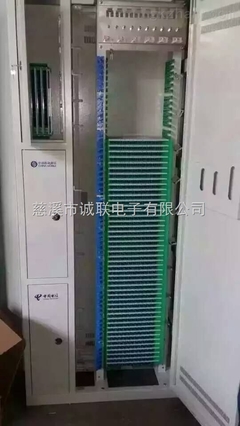 19英寸直插式576芯光纤配线架 高密度光纤管理解决方案